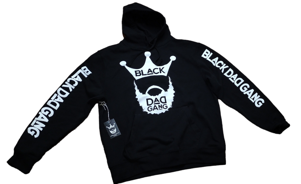 Black DaD Black Hoodie