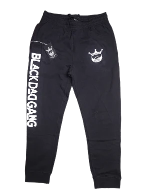 Black Dad Gang Joggers