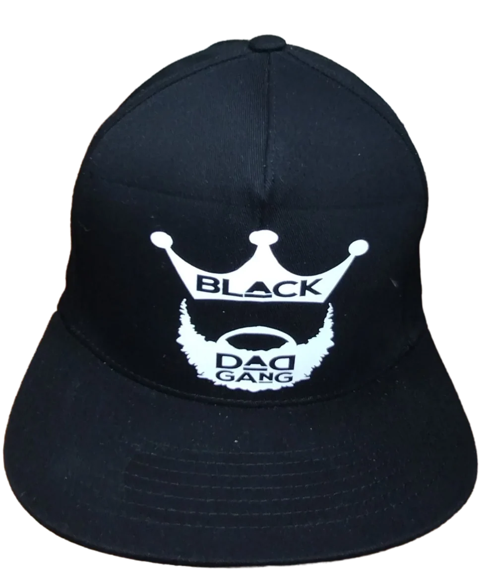 black dad hat