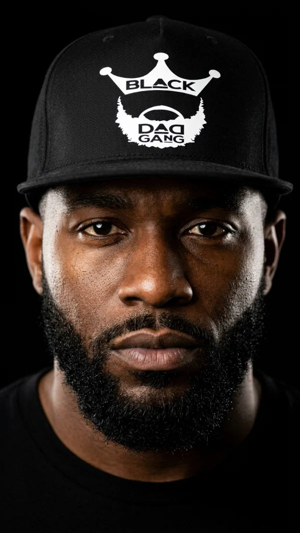 black dad hat