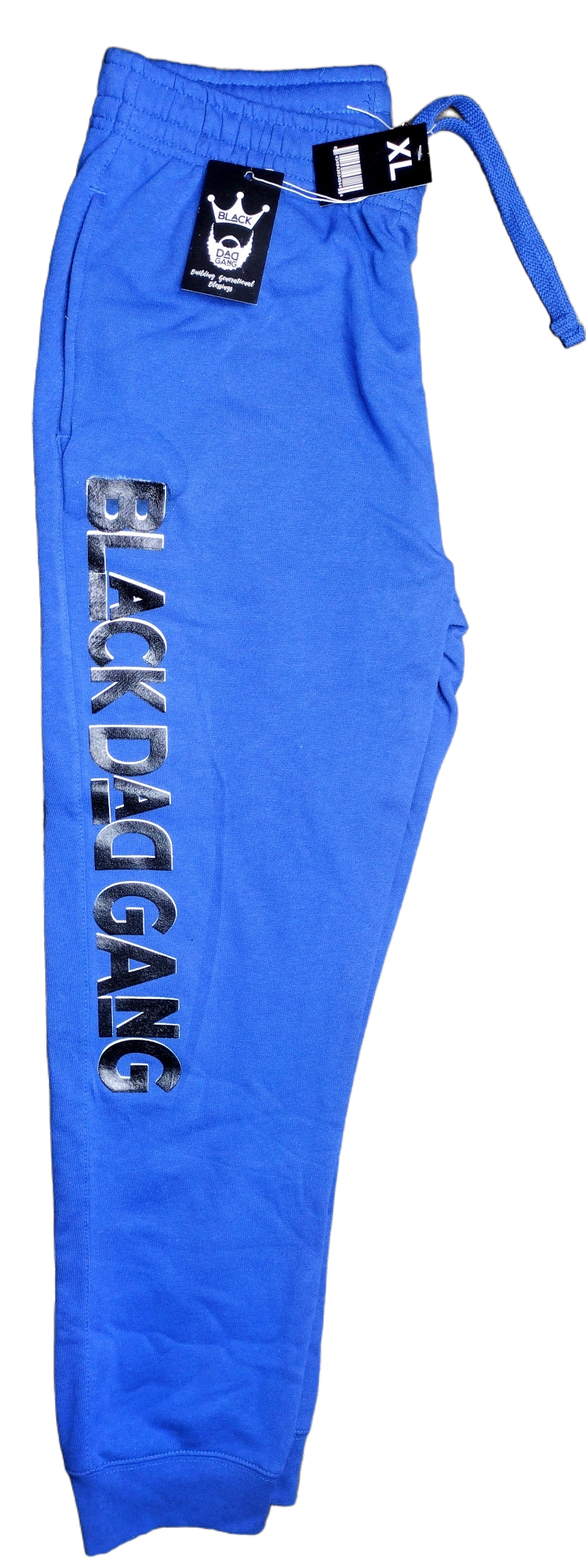 Royal Blue, Black and white jogger sweats