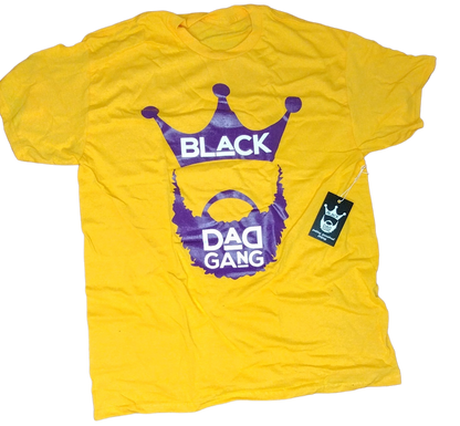 Gold and Purple BDG TEE Shirt