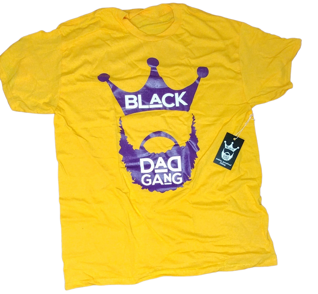 Gold and Purple BDG TEE Shirt